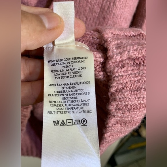 Free People Brookside Tunic Sweater in Alpine Rosesoze M - Picture 10 of 11